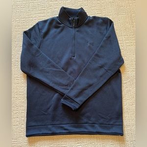 Under Armour Loose Quarter-Zip Coldgear Blue | Size L